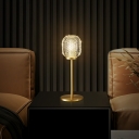 Postmodern 1 Light Night Table Lamps Metal Material Table Light for Bedroom