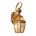 Franch Style Glass Wall Lamp Modern Style Creative Wall Sconce Light for Aisle