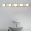 Glass Vanity Wall Light Fixtures Linear Vanity Mirror Lights for Bathroom