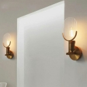 1-Light Sconce Lights Vintage Style Oval Shape Metal Wall Lighting Fixtures