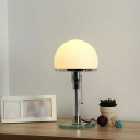 Glass Shade Nights and Lamp 1 Light Table Lamp for Bedroom Living Room