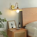 Wall Mounted Light Wooden Wall Mount Light Fixture for Bedroom Living Room