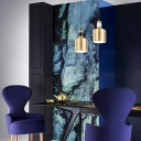Suspended Lighting Fixture Modern Style Metal Pendant Light Fixture for Living Room
