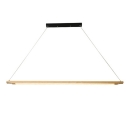 Designer Style LED Pendant Light Modern Style Wood Hanging Light for Dinning Room