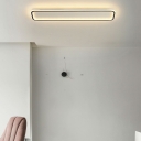 Modern Square Led Flush Mount Ceiling Light Fixtures Minimalism Ceiling Flush Mount for Bedroom
