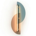 Glass Modern Style Wall Lamp Postmodern Style Retro Wall Light for Aisle