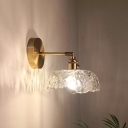 1-Light Sconce Lights Vintage Style Dome Shape Metal Wall Lighting Fixtures