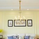 Hanging Chandelier Modern Style Crystal Suspension Light for Living Room