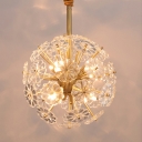 Designer Style Crystal Celling Light Nordic Style Minimalism Chandelier Light for Living Room