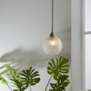 Suspension Light Modern Style Glass Pendant Light Fixtures for Living Room