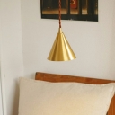 Industrial-Style Tear Drop Shape Commercial Pendant Lighting Brass Hanging Pendant Light