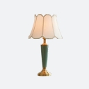 1-Light Bedside Lamps Modernism Style Bell Shape Metal Nightstand Lamp