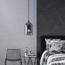 Hanging Pendant Lights Glass Hanging Lamp Kit for Bedroom Dining Room