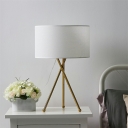 Modern Table Lamp Fabric Bedroom Table Lamps