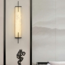 Postmodern Wall Mounted Lights 1 Light Stone Wall Sconce Lighting for Bedroom