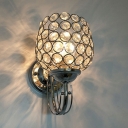Wall Sconce Modern Style Crystal Sconce Light Fixture For Living Room