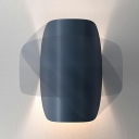 Designer Warm Light Curved Wall Mounted Light Fixture Metallic Wall Light Sconces