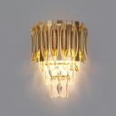 Wall Mounted Lamps Crysyal Flush Mount Wall Sconce for Bedroom