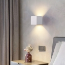 Square Shape Wall Light Sconce LED 1 Light Wall Mounted Light Fixture for Living Room