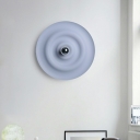 Wall Mounted Lighting Round Shade Wall Light Sconce for Living Room