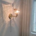Postmodern Wall Sconce Lighting Glass Shade Wall Mounted Lights for Bedroom Living Room