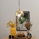 Pendant Light Modern Style Metal Suspended Lighting Fixture for Living Room