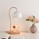 1-Light Table Light Contemporary Style Dome Shape Metal Nightstand Lamps (without Aromatherapy Candles)