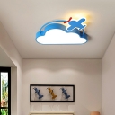Flush Light Fixtures Children's Room Style Acrylic Flush Light for Living Room
