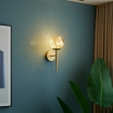 Modern Globe Wall Sconces Glass 1-Light Wall Sconce Lighting Indoor