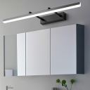 Modern Bathroom Vanity Light Rectangle Stainless Steel LED Mirror Light