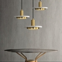 LED Modern Suspension Light Stone Minimalism Hanging Ceiling Light for Living Room