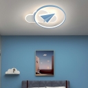 Kid's Bedroom Flush Mount Lighting Fixtures LED Flush Mount Ceiling Lighting Fixture