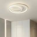 Flush Mount Lamp Modern Style Acrylic Flush Light for Living Room