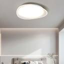 Modern Metal Ceiling Light with Acrylic Shade LED Flush Mount Light for Sleeping Room