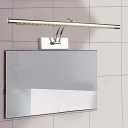 Contemporary Style Warm Light Swing Arm Third Gear Bathroom Lighting Metal Led Lights for Vanity Mirror