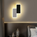 Contemporary Metal Geometric Wall Mount Light LED Wall Sconce Lamp for Corridor Aisle