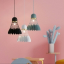 Metal Badminton Ceiling Pendant Modern 1-Head Hanging Lamp Kit for Dining Room