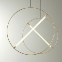 LED Modern Ceiling Pendant Light Minimalism Suspension Pendant for Living Room