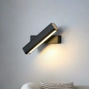 1-Light Sconce Light Modernist Style Linear Shape Metal Wall Lighting Fixtures