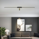 LED Modern Flush Mount Ceiling Chandelier Minimalist Ceiling Flush Mount for Living Room