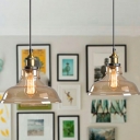 Glass Modern Hanging Light Fixtures Minimalism Suspension Pendant for Living Room