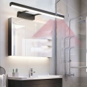 Vanity Sconce Contemporary Style Acrylic Vanity Lighting Ideas for Bathroom White Light