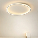 LED Flush Mount Ceiling Light Fixture Modern Minimalism Ceiling Flush Mount Lights for Living Room