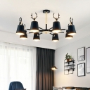 Macaron Chandelier Lights Modern Metal Chandelier Light Fixture for Living Room