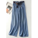 Popular Jeans Whole Colored Lace-up Baggy Long Length Pocket Zip Fly Jeans