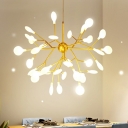 Modern Hanging Pendant Lights Spuntilk Chandelier Lighting for Living Room