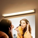 Wall Vanity Sconce Modern Style Acrylic Vanity Mirror Lights Fixtures for Bathroom