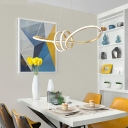 Pendant Light Kit Modern Style Acrylic Hanging Light Kit for Living Room