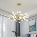 Modern Hanging Pendant Lights Metal Chandelier Lighting Fixtures for Bedroom