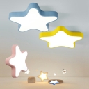 Kids Star Flush Mount Ceiling Light LED Lighting for Living Room